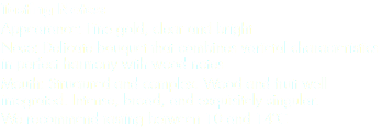Tasting Notes: Appearance: Fine gold, clear and bright
Nose: Delicate bouquet that combines varietal characteristics in perfect harmony with wood notes
Mouth: Structured and complex. Wood and fruit well integrated. Intense, broad, and exquisitely singular.
We recommend tasting between 10 and 14ºC